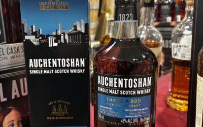 Auchentoshan (OCH-en-TOSH-en) Three Wood
